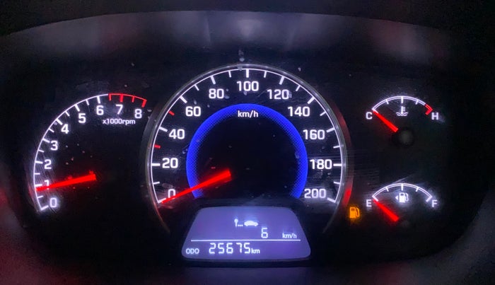 2014 Hyundai Grand i10 SPORTZ 1.2 KAPPA VTVT, Petrol, Manual, 25,663 km, Odometer Image