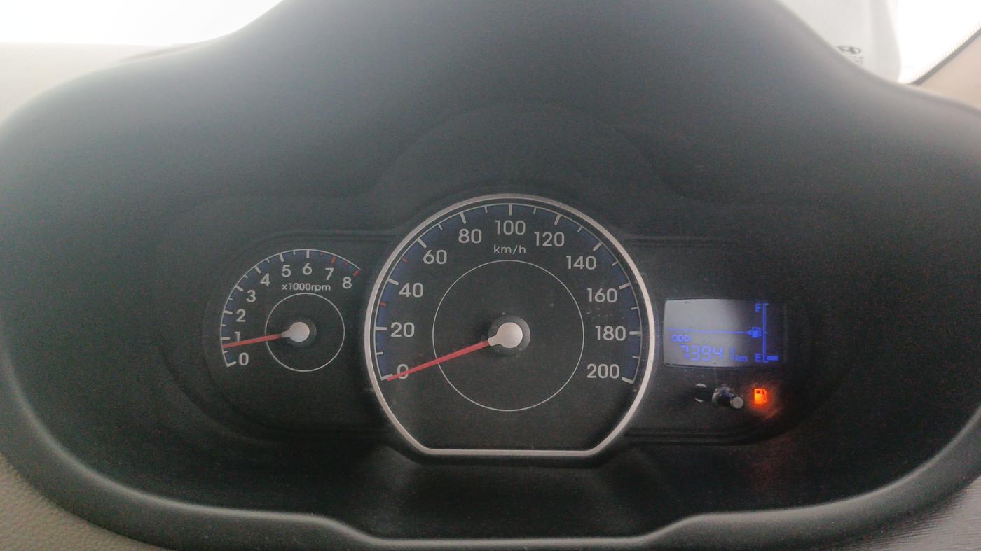 2013 Hyundai i10 SPORTZ 1.2, Petrol, Manual, 73,941 km, Odometer Image