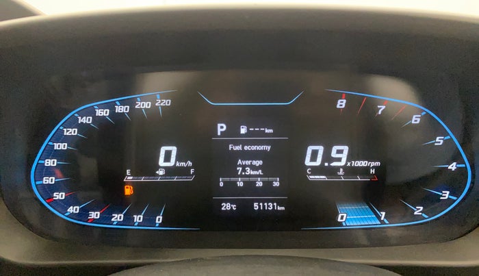 2021 Hyundai NEW I20 ASTA (O) 1.0 TURBO GDI DCT, Petrol, Automatic, 51,110 km, Odometer Image