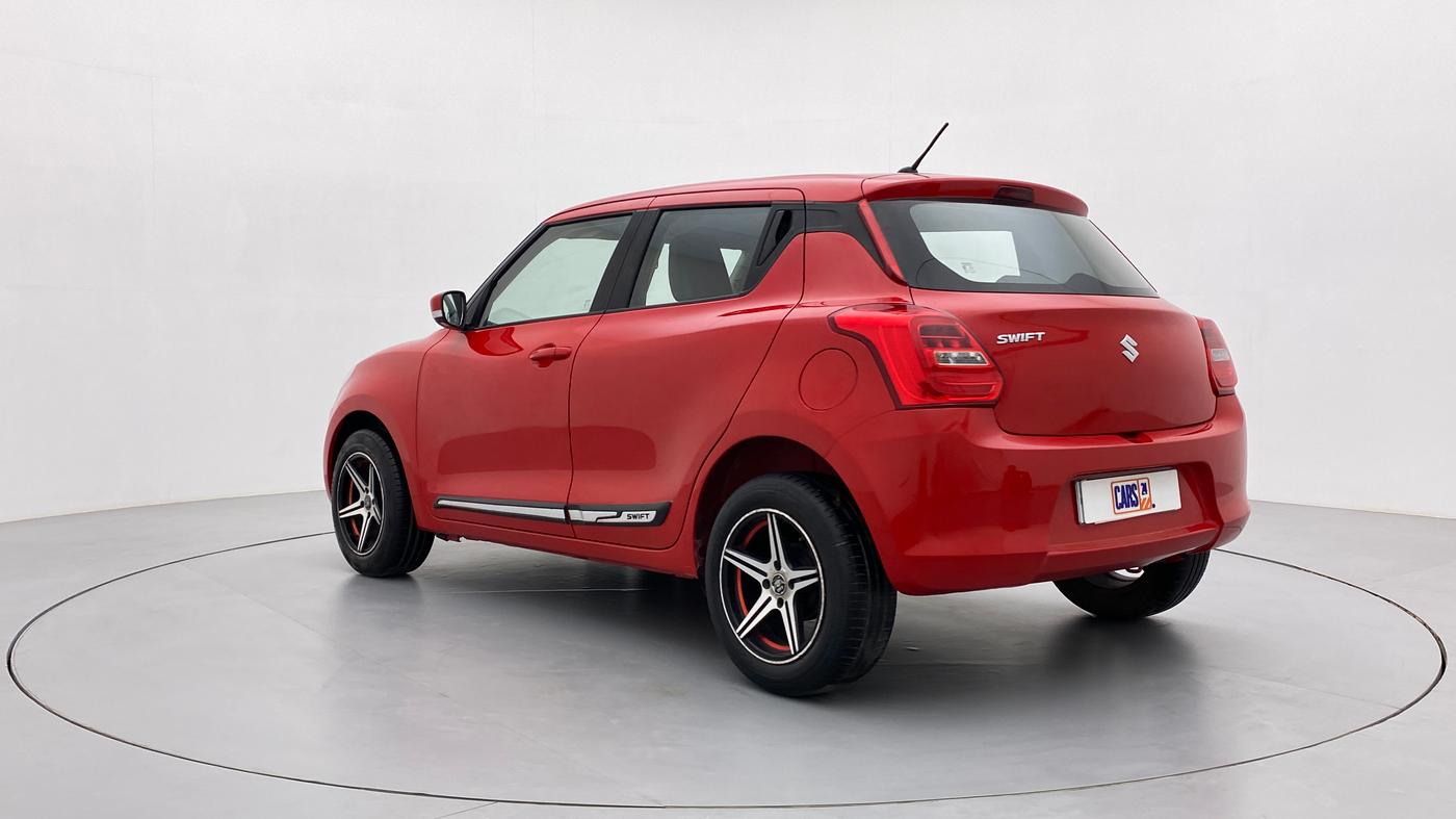 2018 Maruti Swift VXI AMT D, Petrol, Automatic, 60,498 km, Left Back Diagonal