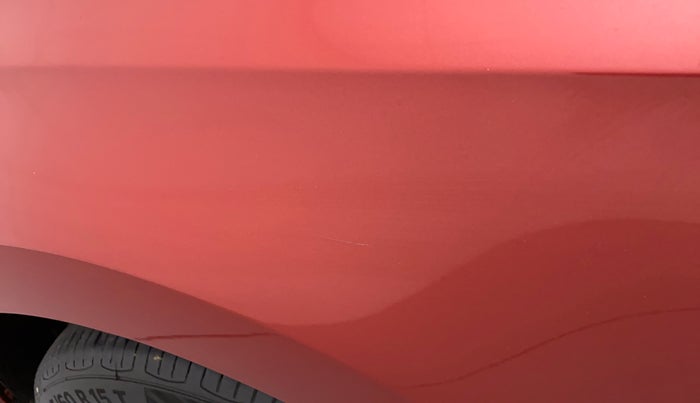 2019 Volkswagen Vento HIGHLINE DIESEL 1.5, Diesel, Manual, 1,17,683 km, Left fender - Minor scratches