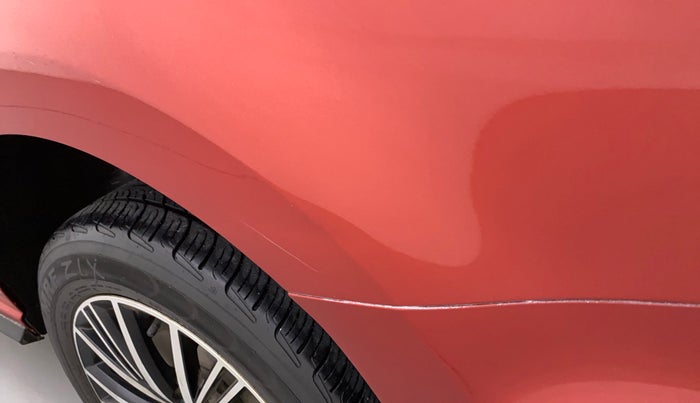 2019 Volkswagen Vento HIGHLINE DIESEL 1.5, Diesel, Manual, 1,17,683 km, Left quarter panel - Minor scratches
