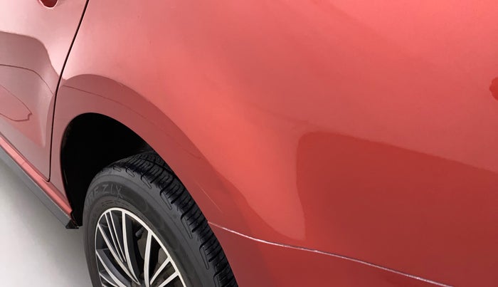 2019 Volkswagen Vento HIGHLINE DIESEL 1.5, Diesel, Manual, 1,17,683 km, Left quarter panel - Slightly dented