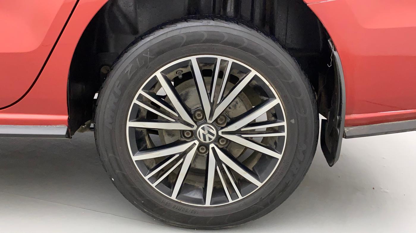 2019 Volkswagen Vento HIGHLINE DIESEL 1.5, Diesel, Manual, 1,17,683 km, Left Rear Wheel
