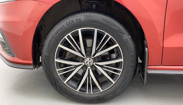 2019 Volkswagen Vento HIGHLINE DIESEL 1.5, Diesel, Manual, 1,17,683 km, Left Front Wheel
