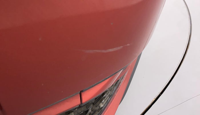 2019 Volkswagen Vento HIGHLINE DIESEL 1.5, Diesel, Manual, 1,17,683 km, Front bumper - Minor scratches