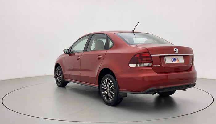 2019 Volkswagen Vento HIGHLINE DIESEL 1.5, Diesel, Manual, 1,17,683 km, Left Back Diagonal