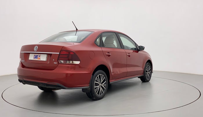 2019 Volkswagen Vento HIGHLINE DIESEL 1.5, Diesel, Manual, 1,17,683 km, Right Back Diagonal