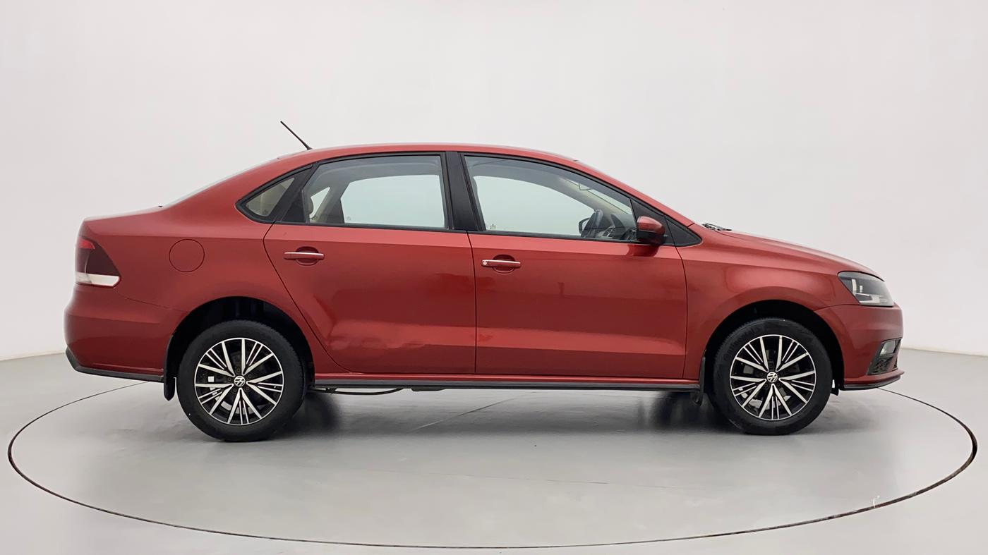 2019 Volkswagen Vento HIGHLINE DIESEL 1.5, Diesel, Manual, 1,17,683 km, Right Side View