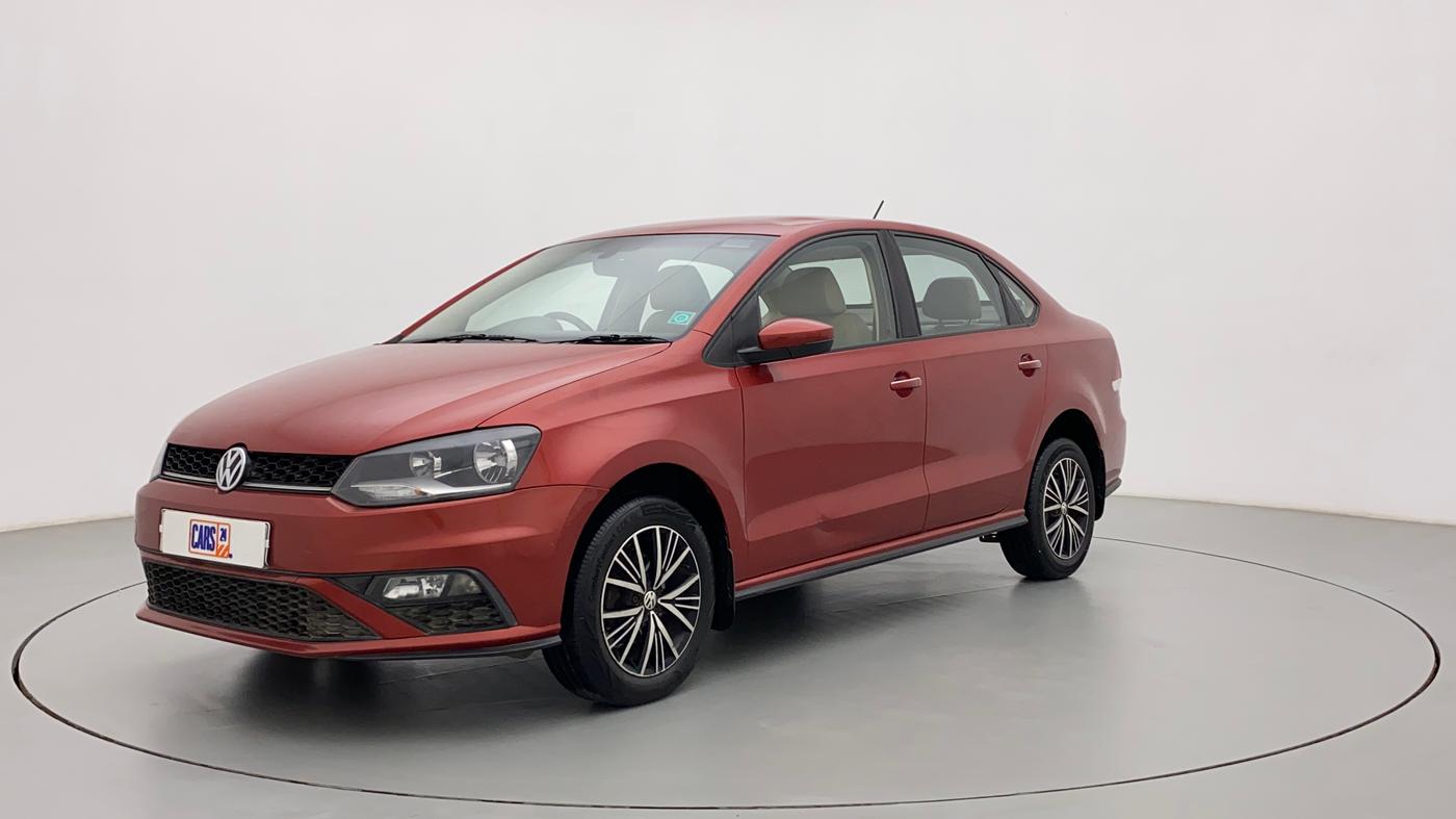 2019 Volkswagen Vento HIGHLINE DIESEL 1.5, Diesel, Manual, 1,17,683 km, Left Front Diagonal