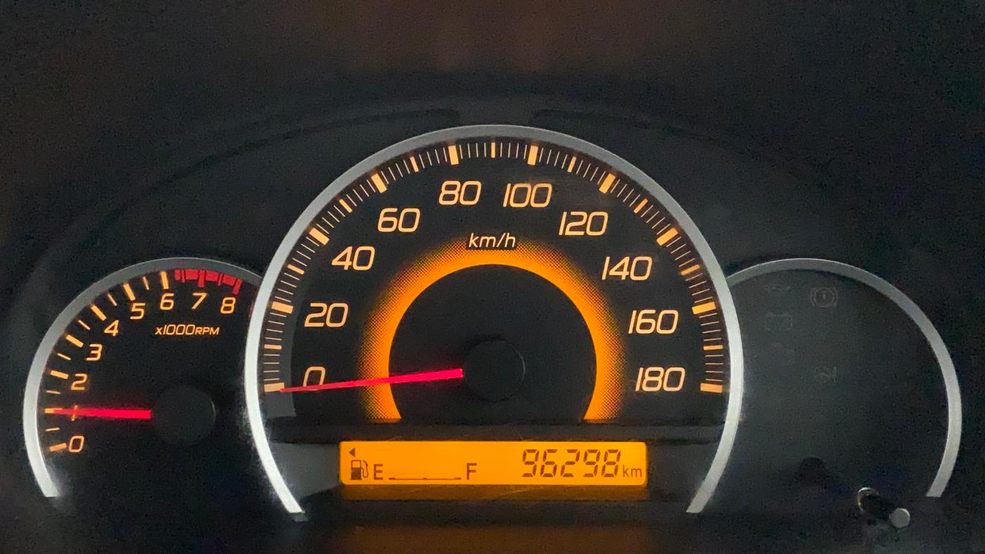 2016 Maruti Wagon R 1.0 VXI, CNG, Manual, 96,298 km, Odometer Image