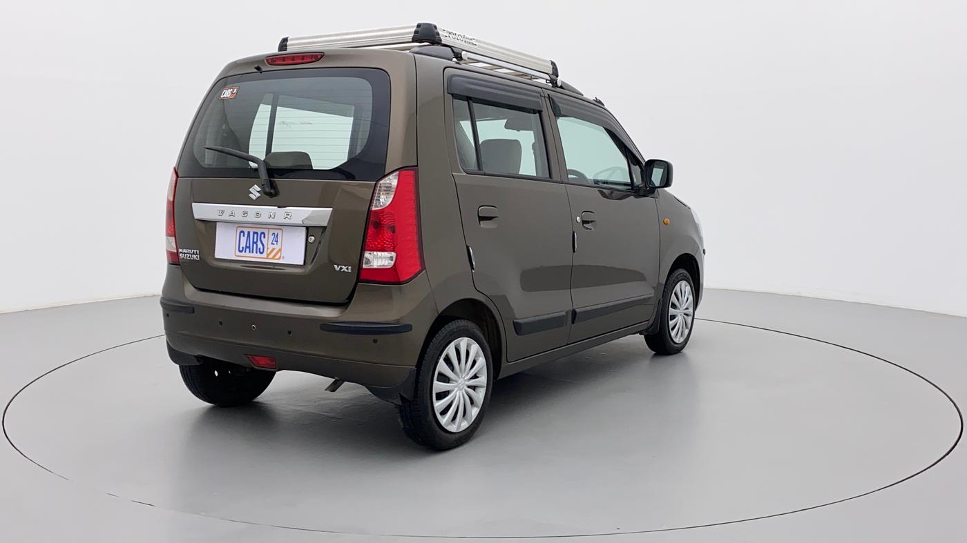 2016 Maruti Wagon R 1.0 VXI, CNG, Manual, 96,298 km, Right Back Diagonal
