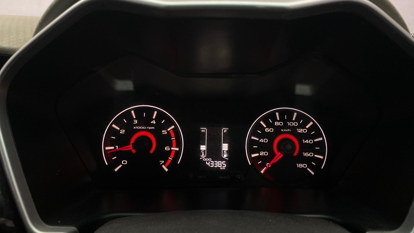 2015 Mahindra Kuv100 K8 6 STR, Petrol, Manual, 43,370 km, Odometer Image