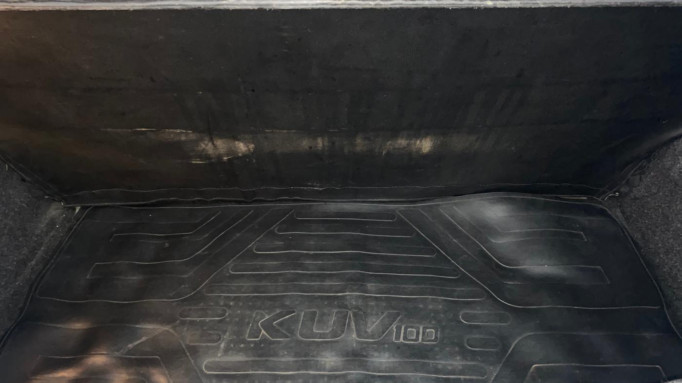2015 Mahindra Kuv100 K8 6 STR, Petrol, Manual, 43,370 km, Boot Inside