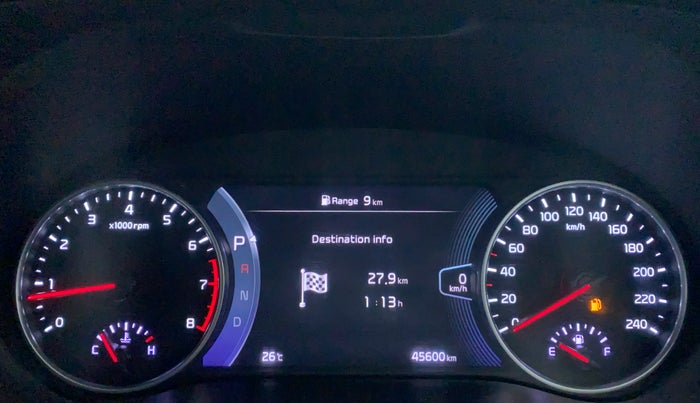 2019 KIA SELTOS GTX + AT PETROL, Petrol, Automatic, 45,890 km, Odometer Image