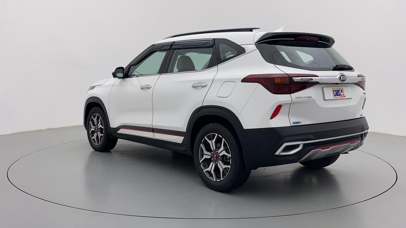 2019 KIA SELTOS GTX + AT PETROL, Petrol, Automatic, 45,890 km, Left Back Diagonal