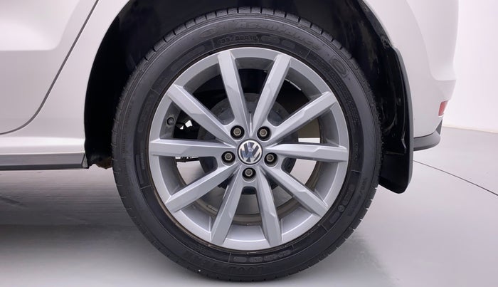 2021 Volkswagen Polo Highline 1.0 AT Petrol, Petrol, Automatic, 8,022 km, Left Rear Wheel
