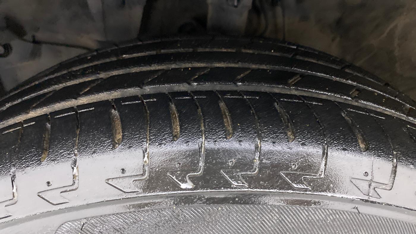 2019 Honda WR-V 1.2L I-VTEC VX MT, Petrol, Manual, 37,755 km, Left Front Tyre Tread