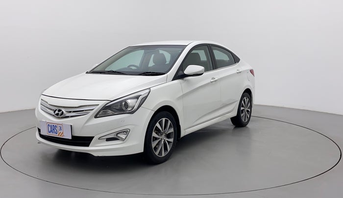 2017 Hyundai Verna 1.6 VTVT SX, Petrol, Manual, 37,437 km, Left Front Diagonal