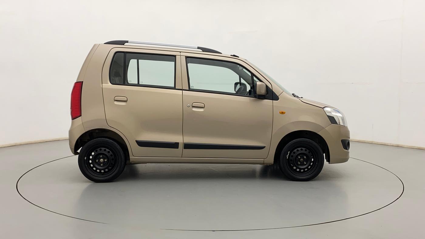 2014 Maruti Wagon R 1.0 VXI, Petrol, Manual, 76,186 km, Right Side View