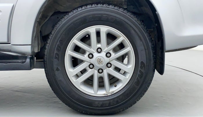 2014 Toyota Fortuner 3.0 AT 4X2, Diesel, Automatic, 1,89,323 km, Left Rear Wheel