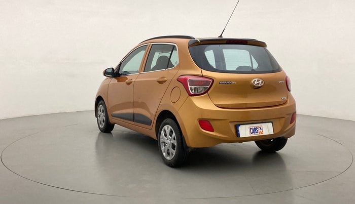 2016 Hyundai Grand i10 SPORTZ 1.2 KAPPA VTVT, Petrol, Manual, 97,837 km, Left Back Diagonal