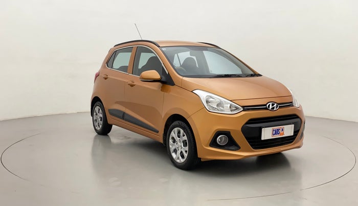 2016 Hyundai Grand i10 SPORTZ 1.2 KAPPA VTVT, Petrol, Manual, 97,837 km, Right Front Diagonal