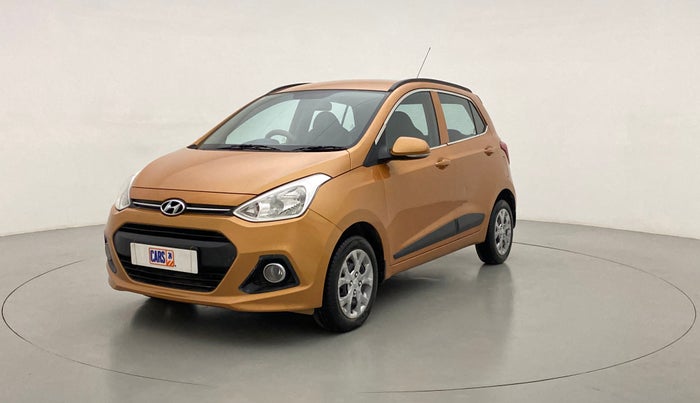 2016 Hyundai Grand i10 SPORTZ 1.2 KAPPA VTVT, Petrol, Manual, 97,837 km, Left Front Diagonal