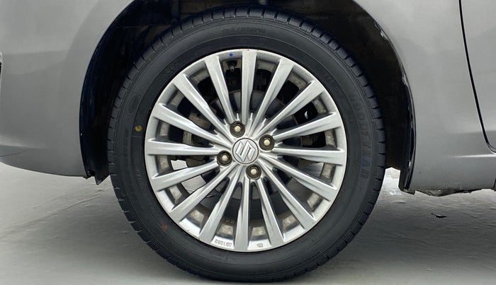 2017 Maruti Ciaz ALPHA 1.4 VVT, Petrol, Manual, 37,940 km, Left Front Wheel