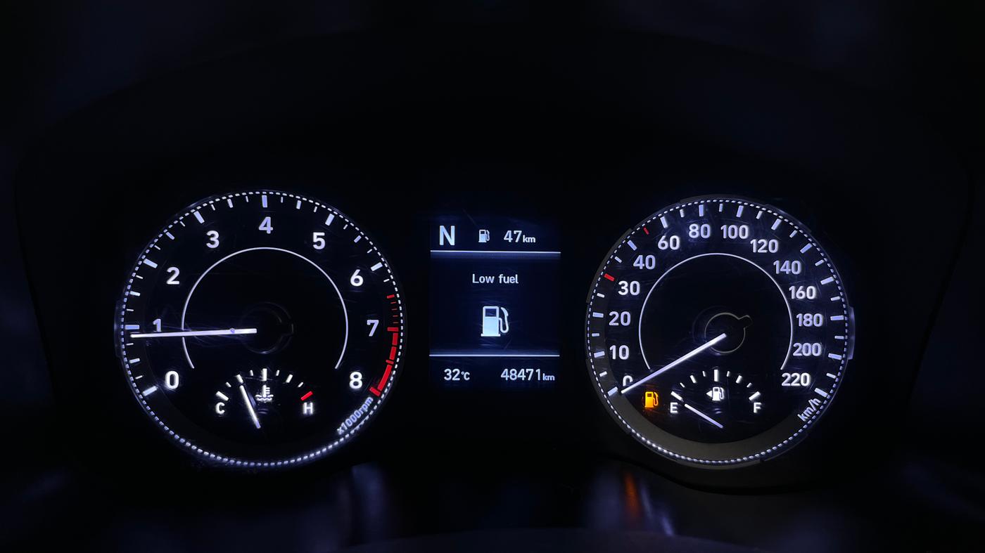2021 Hyundai VENUE S 1.0 TURBO IMT, Petrol, Manual, 48,423 km, Odometer Image