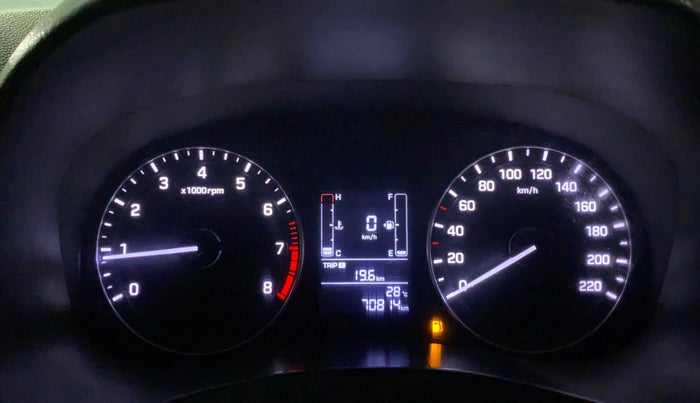 2017 Hyundai Creta SX PLUS 1.6 PETROL, Petrol, Manual, 70,805 km, Odometer Image