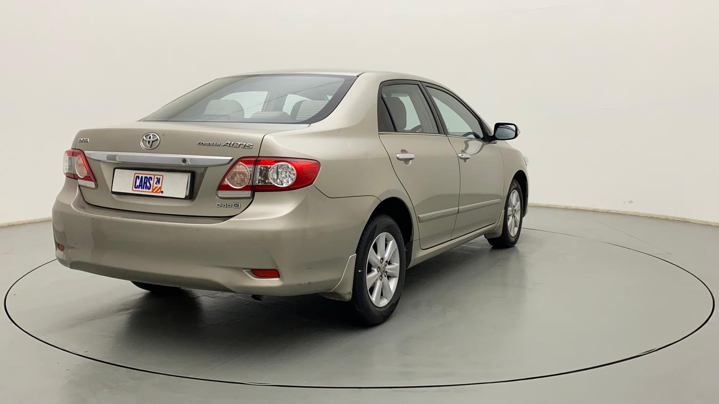 2012 Toyota Corolla Altis G DIESEL, Diesel, Manual, 96,426 km, Right Back Diagonal