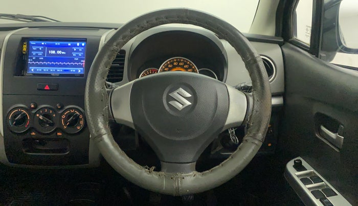 2012 Maruti Wagon R 1.0 VXI, Petrol, Manual, 42,531 km, Steering Wheel Close Up