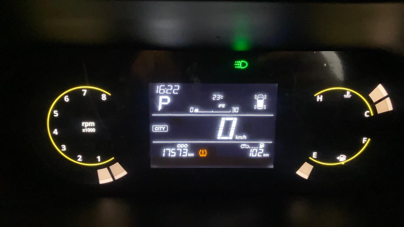 2024 Tata Curvv Creative 1.2 Petrol 7DCA, Petrol, Automatic, 17,841 km, Odometer Image