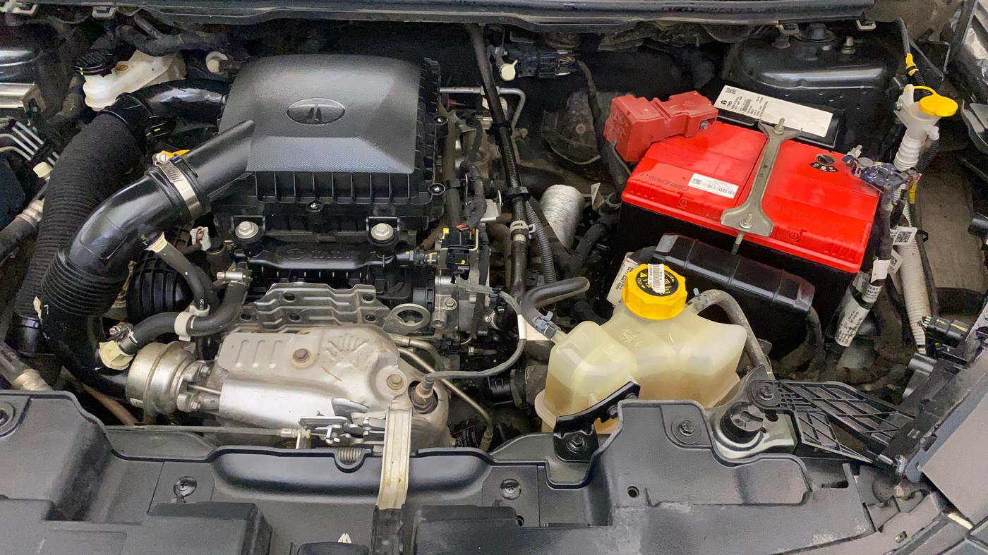 2024 Tata Curvv Creative 1.2 Petrol 7DCA, Petrol, Automatic, 17,841 km, Engine View - Left