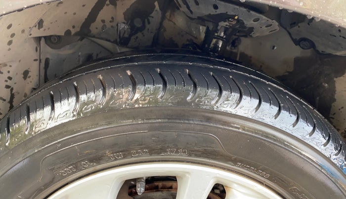 2018 Honda Amaze 1.2L I-VTEC V CVT, Petrol, Automatic, 29,453 km, Left Front Tyre Tread