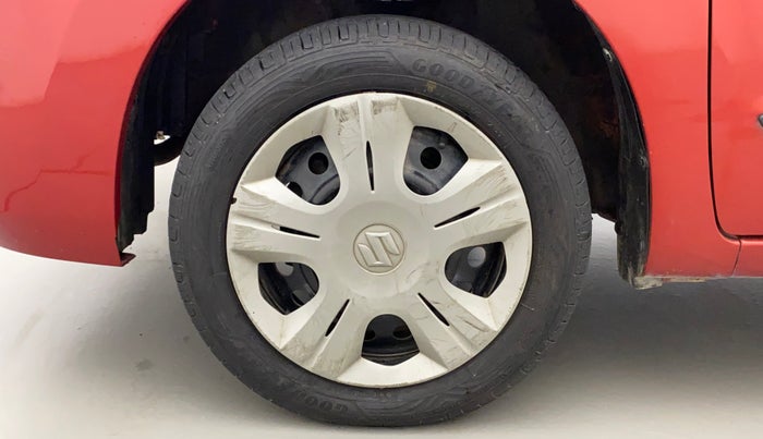 2016 Maruti Wagon R 1.0 VXI (O) AMT, Petrol, Automatic, 74,308 km, Left Front Wheel