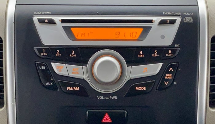 2015 Maruti Wagon R 1.0 VXI, Petrol, Manual, 57,232 km, Infotainment System