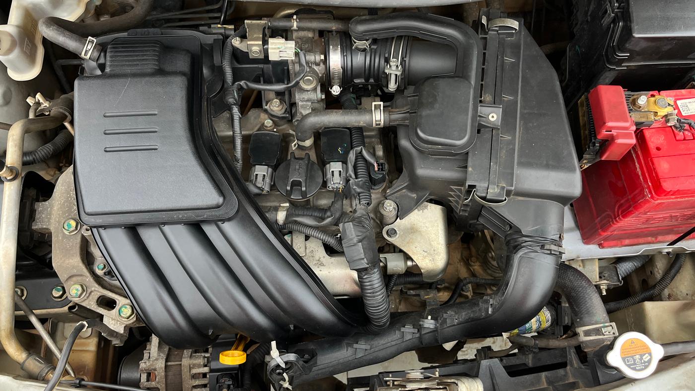 2015 Datsun Go T, Petrol, Manual, 1,48,127 km, Engine View