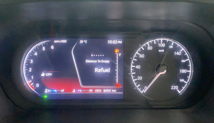 2020 Tata Harrier XZ PLUS 2.0L, Diesel, Manual, 64,706 km, Odometer Image