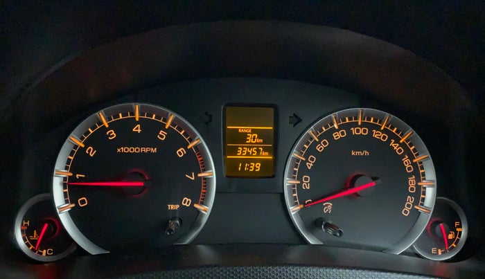2016 Maruti Swift VXI, Petrol, Manual, 33,457 km, Odometer Image