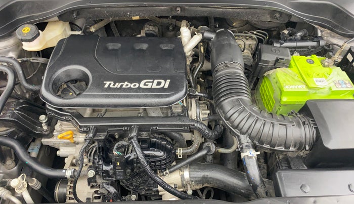 2021 KIA SONET HTX 1.0 DCT, Petrol, Automatic, 24,655 km, Engine View