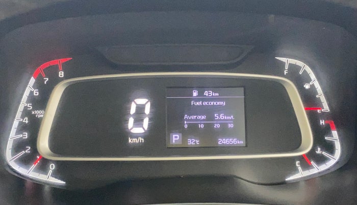 2021 KIA SONET HTX 1.0 DCT, Petrol, Automatic, 24,655 km, Odometer Image