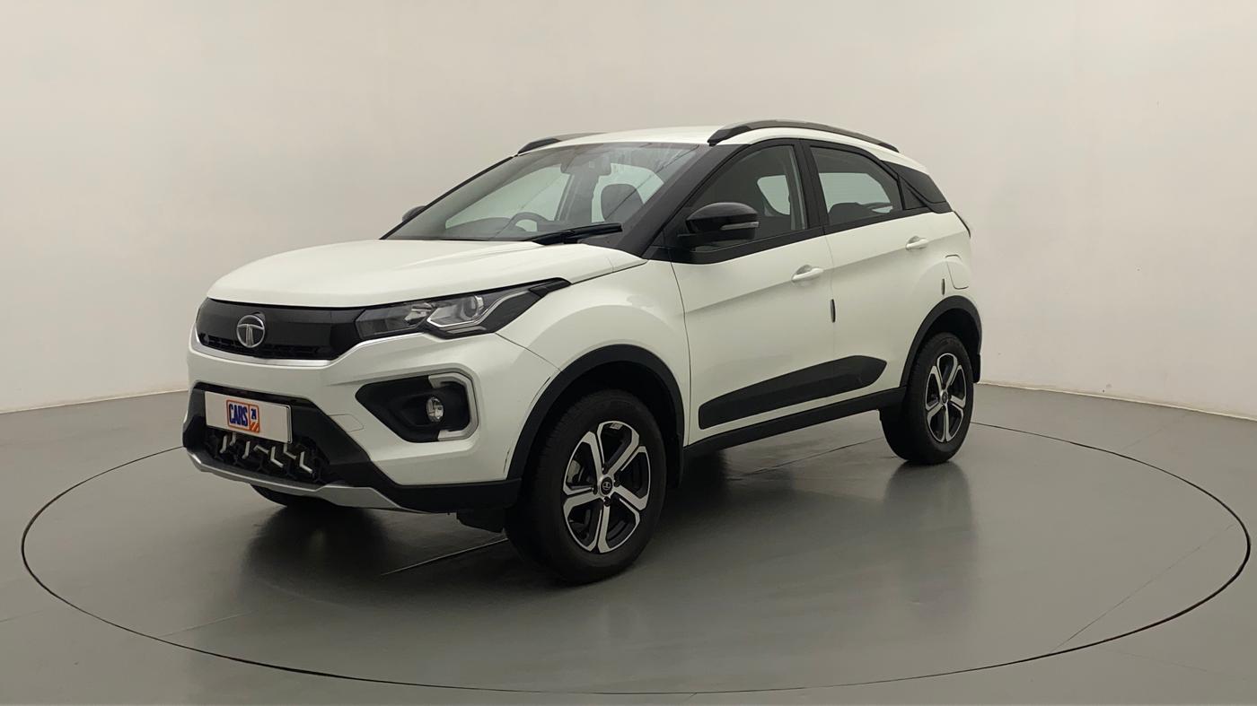 2023 Tata NEXON XZA PLUS PETROL, Petrol, Automatic, 6,437 km, Left Front Diagonal