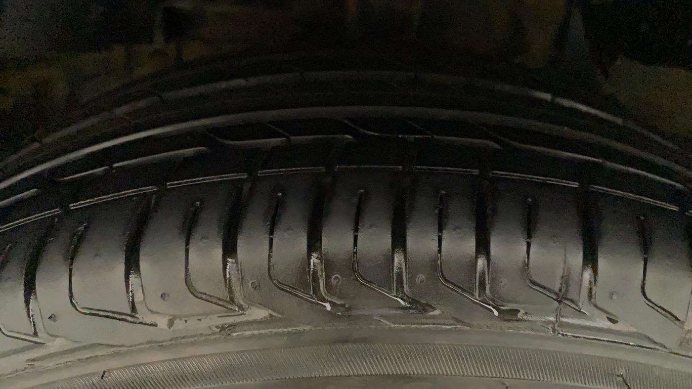 2023 Tata NEXON XZA PLUS PETROL, Petrol, Automatic, 6,437 km, Left Front Tyre Tread