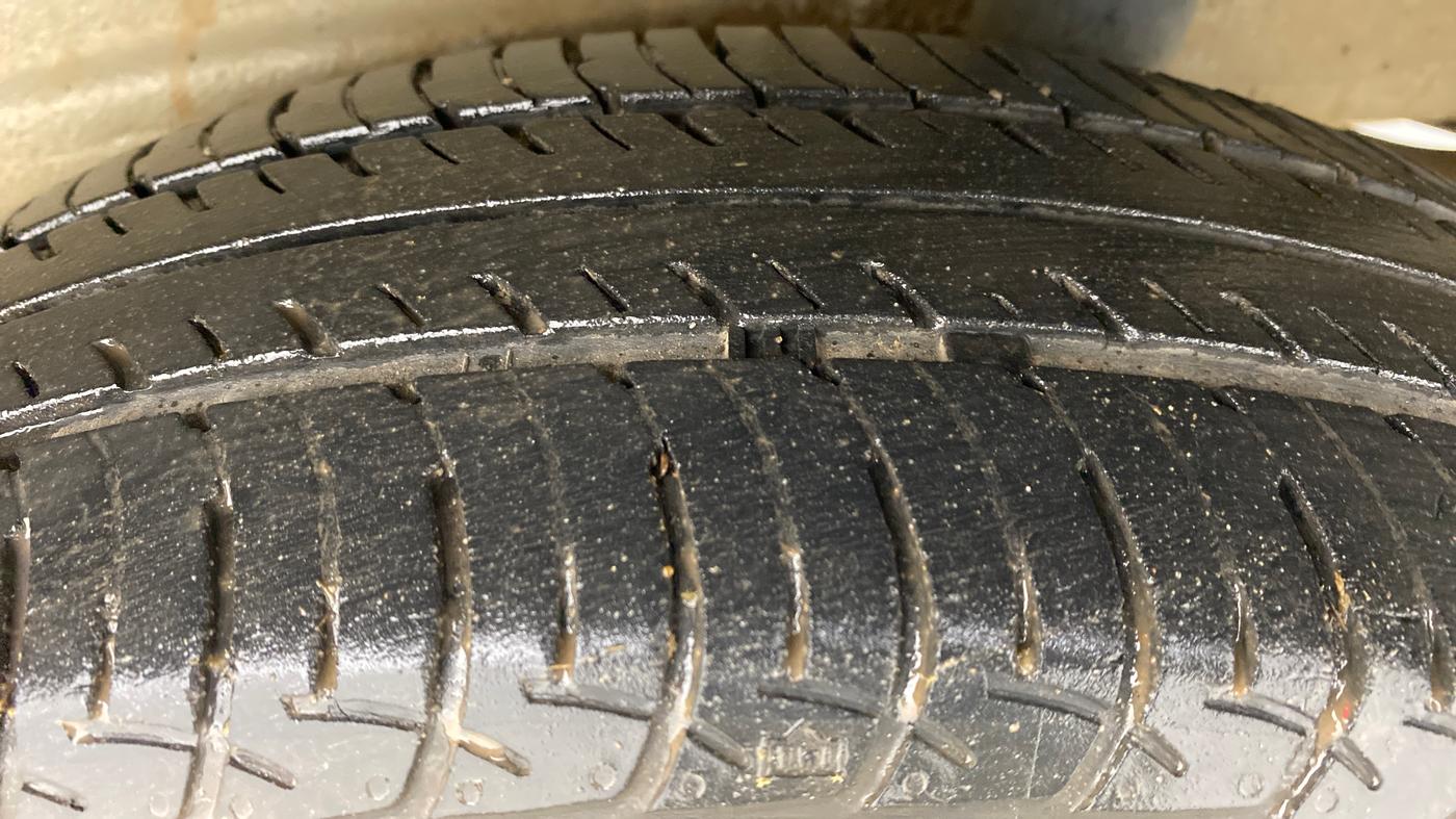 2019 Maruti New Wagon-R VXI 1.2L, Petrol, Manual, 23,698 km, Left Rear Tyre Tread