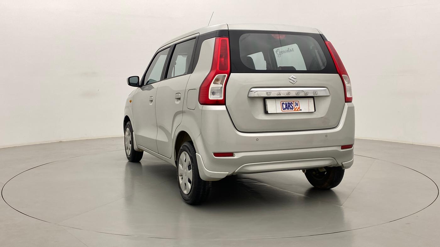 2019 Maruti New Wagon-R VXI 1.2L, Petrol, Manual, 23,698 km, Left Back Diagonal