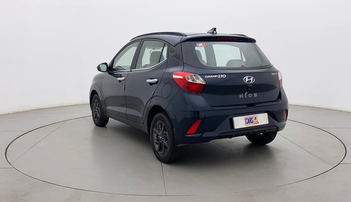 2021 Hyundai GRAND I10 NIOS SPORTZ AMT 1.2 KAPPA VTVT, Petrol, Automatic, 25,070 km, Left Back Diagonal