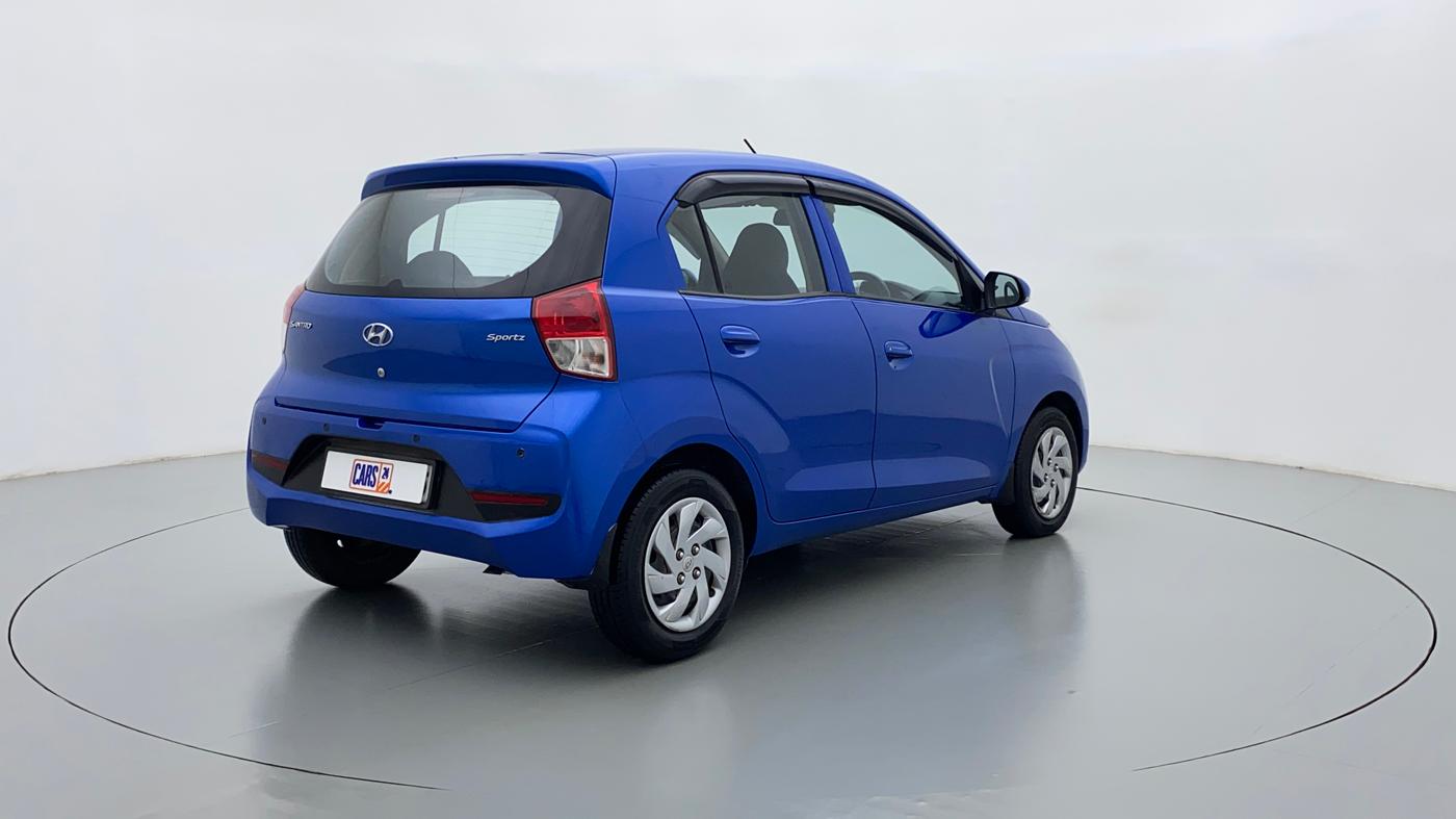 2018 Hyundai NEW SANTRO 1.1 SPORTZ MT CNG, CNG, Manual, 57,667 km, Right Back Diagonal