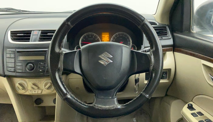 2012 Maruti Swift Dzire VXI, Petrol, Manual, 62,120 km, Steering Wheel Close Up